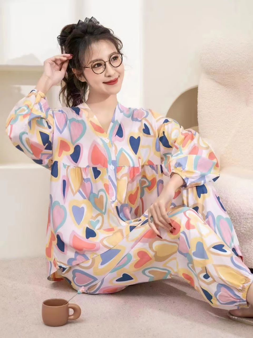 Pajama Stock ( Cotton + linen, M-2XL, 2000 Sets )